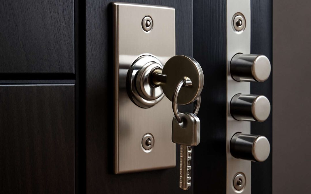 security door locks with key
