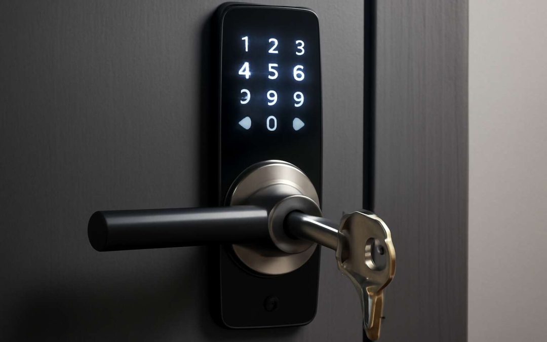 door locks with code and key