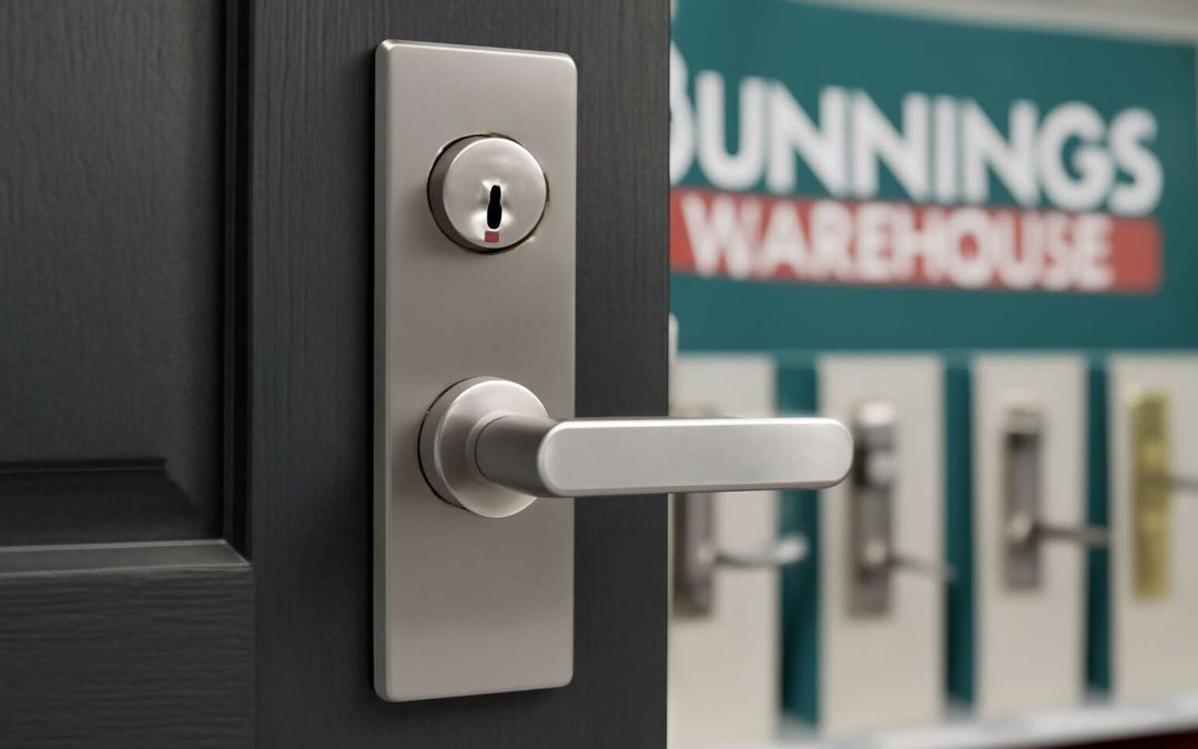 security door locks at bunnings