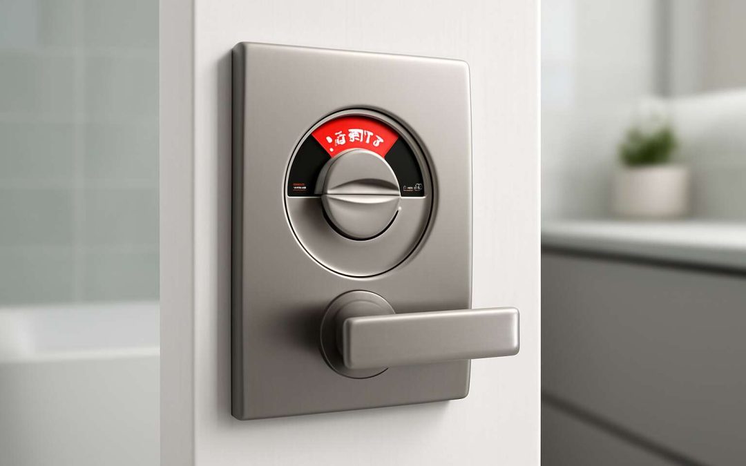door locks bathroom