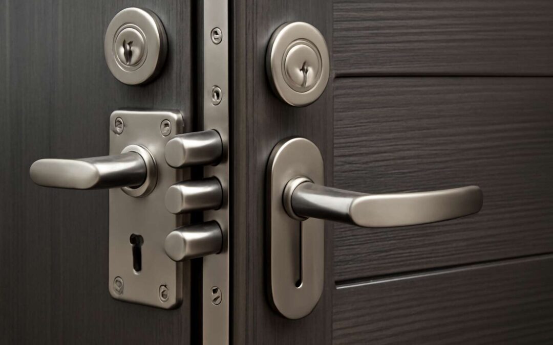 security door locks for double doors