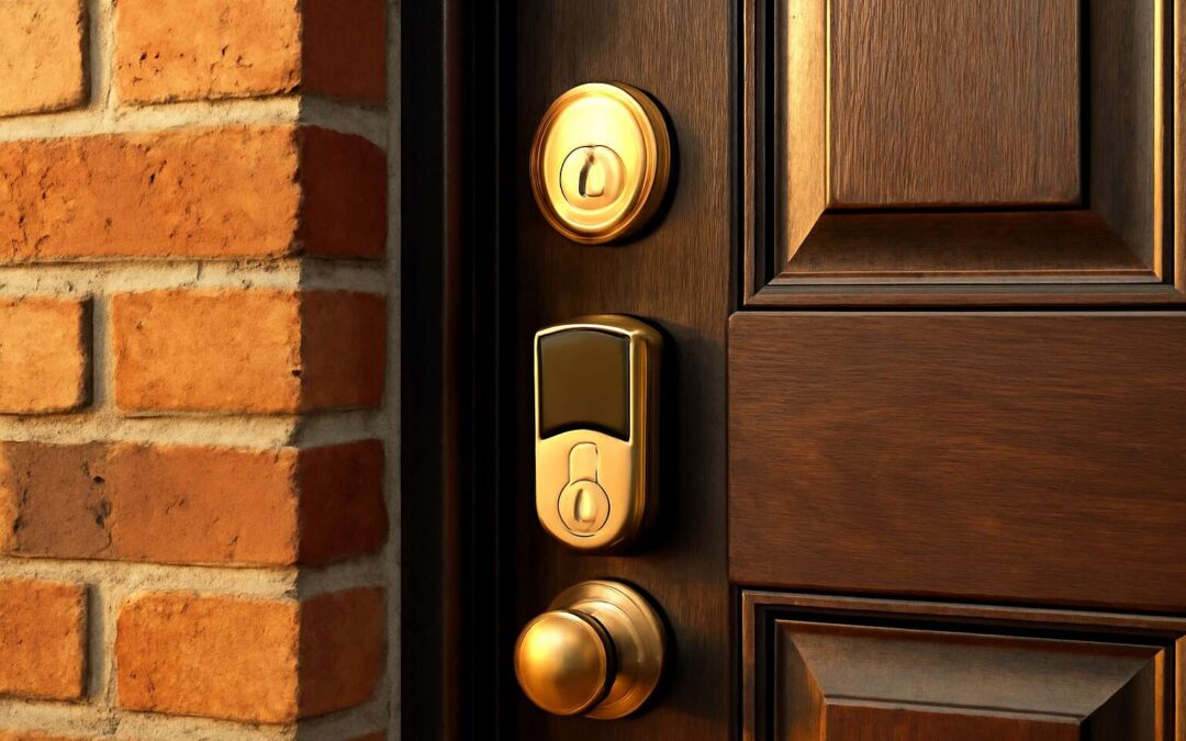 door locks from outside but not inside